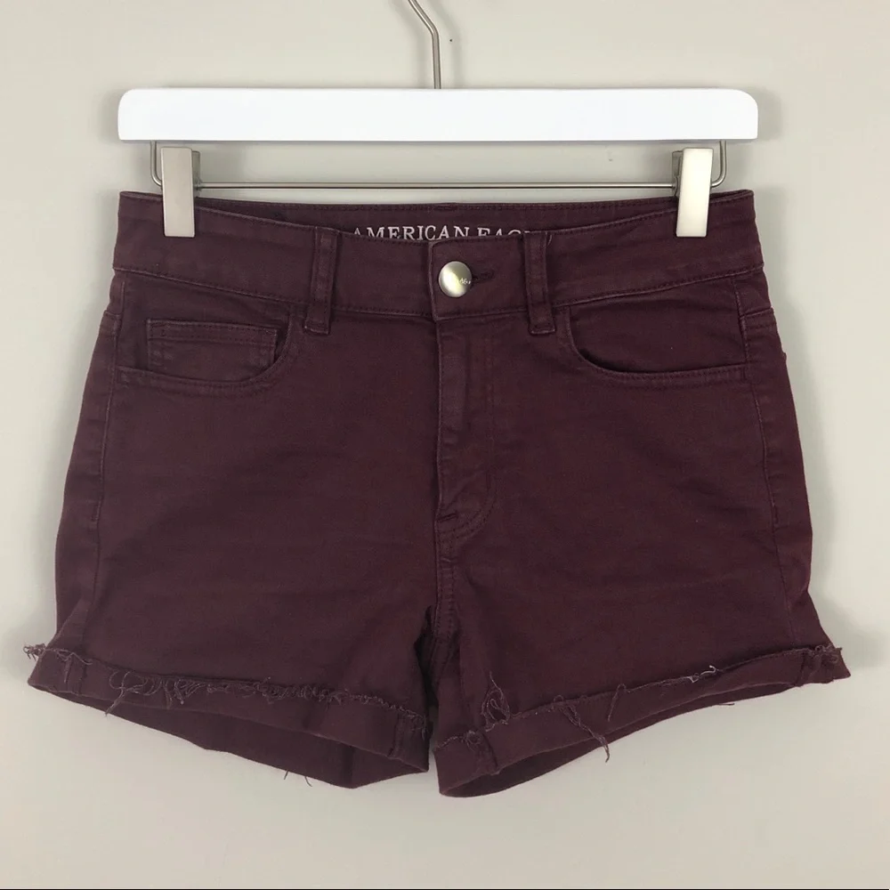 American Eagle Super Stretch Hi-Rise Shortie